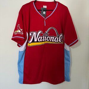 2009 St. Louis Cardinals MLB All Star Nationals League Game  Size: XL